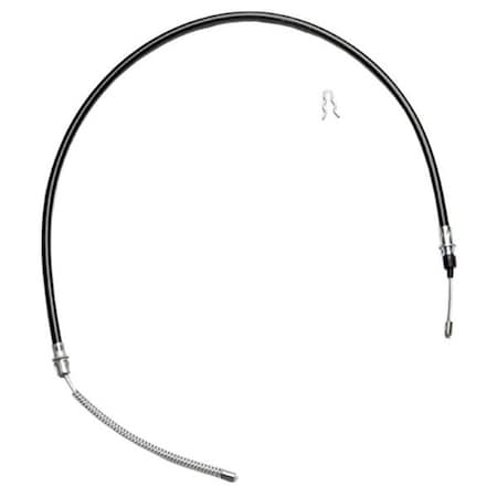 Raybestos OE Replacement; 46 Inch Cable Length/ 34.44 Inch Housing Length; Barrel End Type BC92465